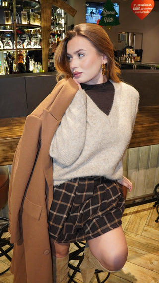 Maglia CASHMERE brown