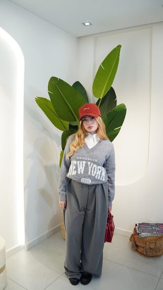 Pantalone CLASSIC VIBES grigio