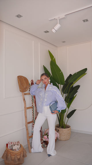 Pantalone white NIZZA