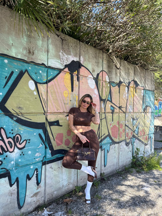 Coordinato GYM brown