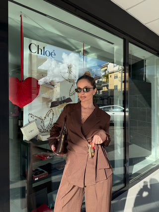 Tailleur MIRANDA brown