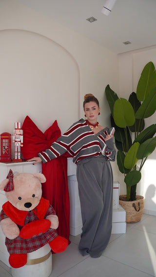 Pantalone FANNY grigio