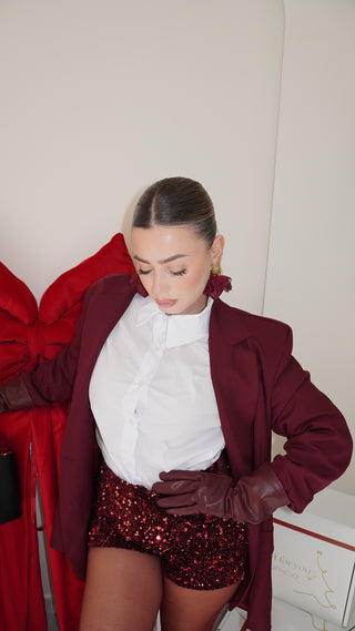 Blazer EDITION bordeaux