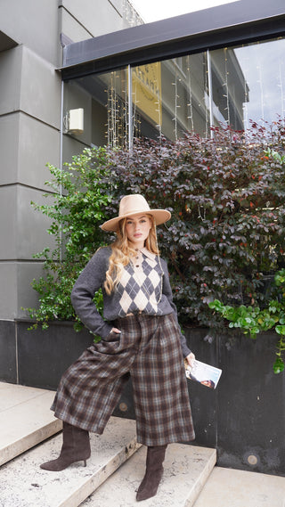 Pullover polo KENNY grigio