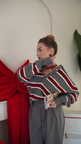 Pantalone FANNY grigio