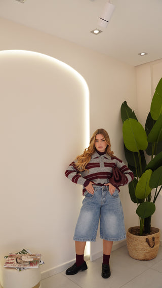 Bermuda BLESSING denim chiaro