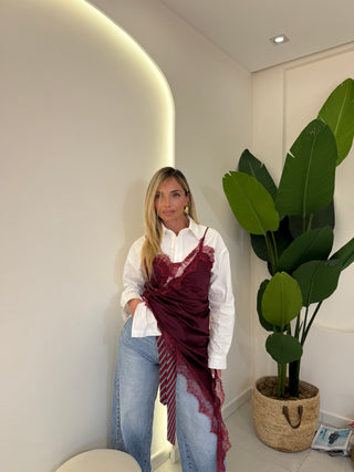 Abito LELLIS bordeaux