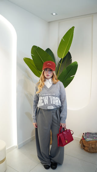 Pantalone CLASSIC VIBES grigio