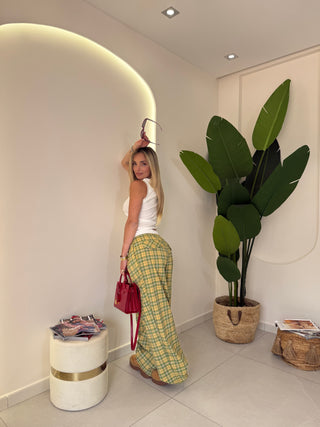 Pantalone PEGGY yellow