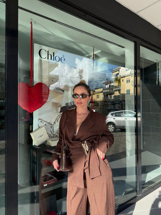 Tailleur MIRANDA brown