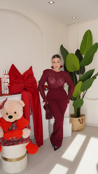 Jumpsuit CARTIER bordeaux