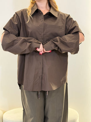 Camicia MINIMAL brown