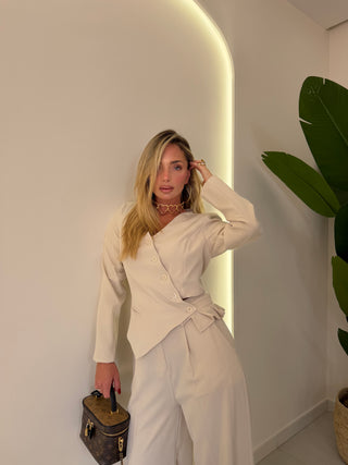Tailleur AISHA beige