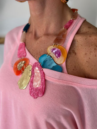 Collana SPRING multicolore