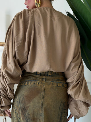Blusa RIO camel