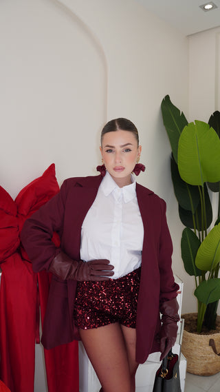 Blazer EDITION bordeaux