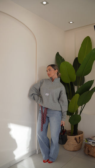 Felpa CHICAGO grigia