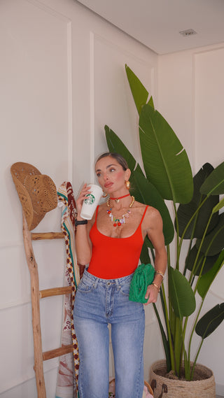 Body SUMMER red basic
