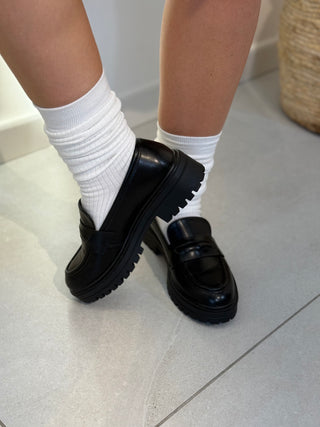 Mocassino college ecopelle