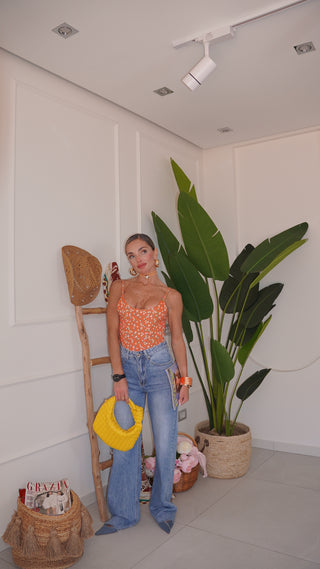 Body SUMMER flower orange