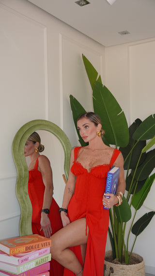 Abito POLLY red