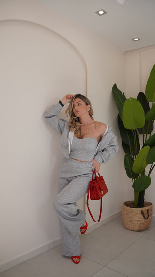 Coordinato SPORTY WOMAN grigio