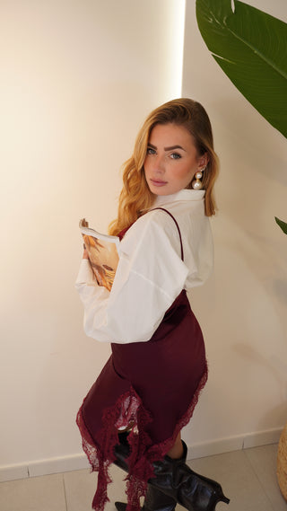 Abito LELLIS bordeaux