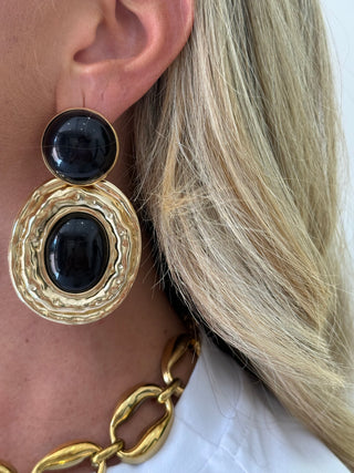 Orecchino CHIC black