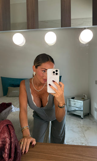 Jumpsuit MUM grigia