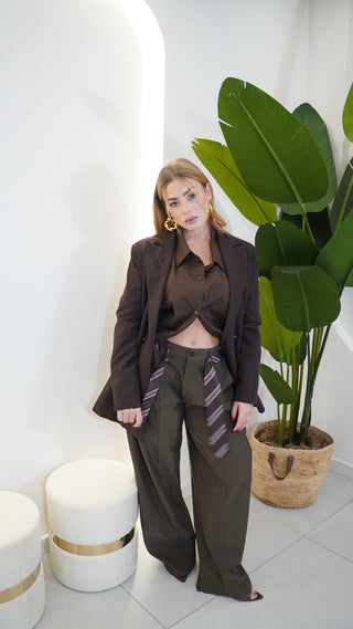 Camicia MINIMAL brown