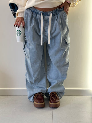 Jeans cargo LILLY