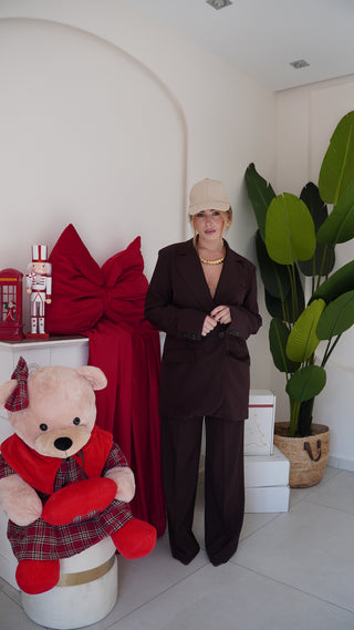 Tailleur SECRET brown