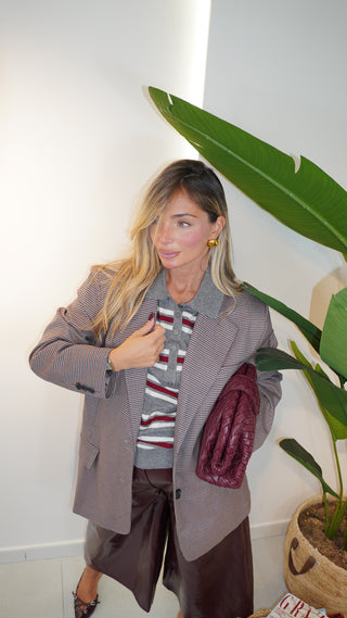 Blazer GALLES bordeaux