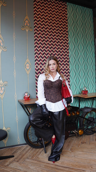 Pantalone CLIZIA ecopelle