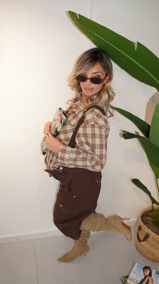 Jeans SALOPETTE ALMOND