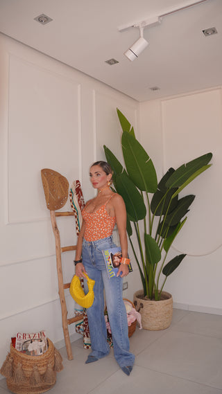 Body SUMMER flower orange