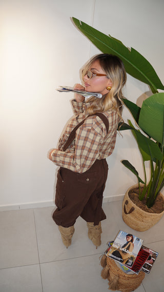 Jeans SALOPETTE ALMOND