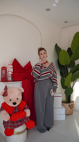 Pantalone FANNY grigio