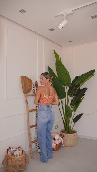 Body SUMMER flower orange