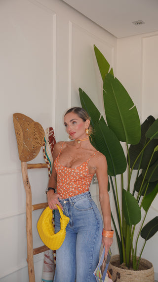 Body SUMMER flower orange