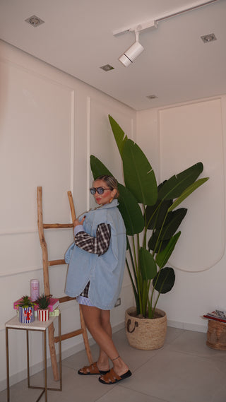Gilet denim LONDON