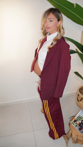 Blazer BURGUNDY