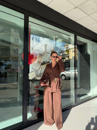 Tailleur MIRANDA brown
