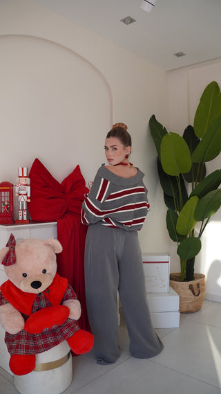 Pantalone FANNY grigio