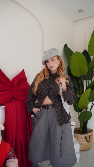 Bermuda PUFFY grigio