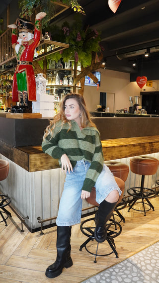 Bermuda BLESSING denim chiaro