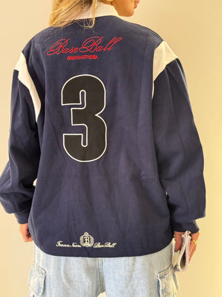 Felpa BASEBALL blu