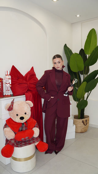 Tailleur STUDIO bordeaux