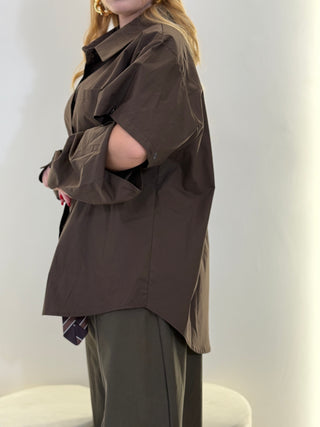 Camicia MINIMAL brown