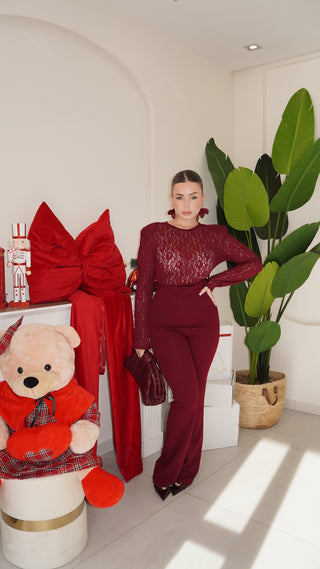 Jumpsuit CARTIER bordeaux